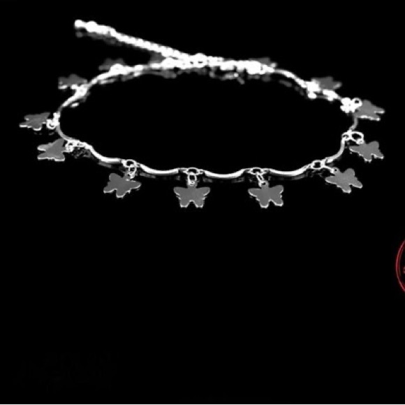 Bohemia 925 Sterling Silver Butterfly Pendant  Anklets Bracelets - Picture 2 of 7
